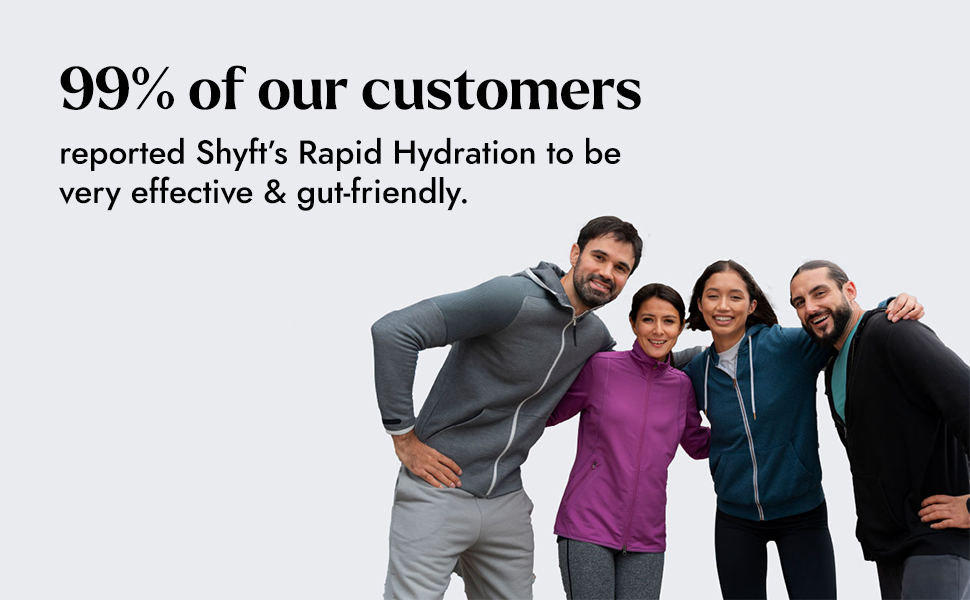 Shyft Rapid Hydration - Watermelon | 25 Sachets | Right sodium, potassium, magnesium mix for Instant Hydration | Absolutely no harmful chemicals | No Artificial Sweetener