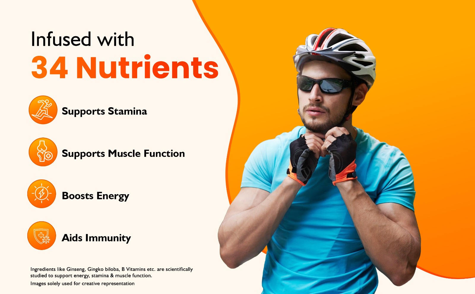 Siens By Dabur Multivitamin for Men-30 tablets | Enriched with 34 nutrients to Support Overall Health, Energy, Stamina & Muscle Function