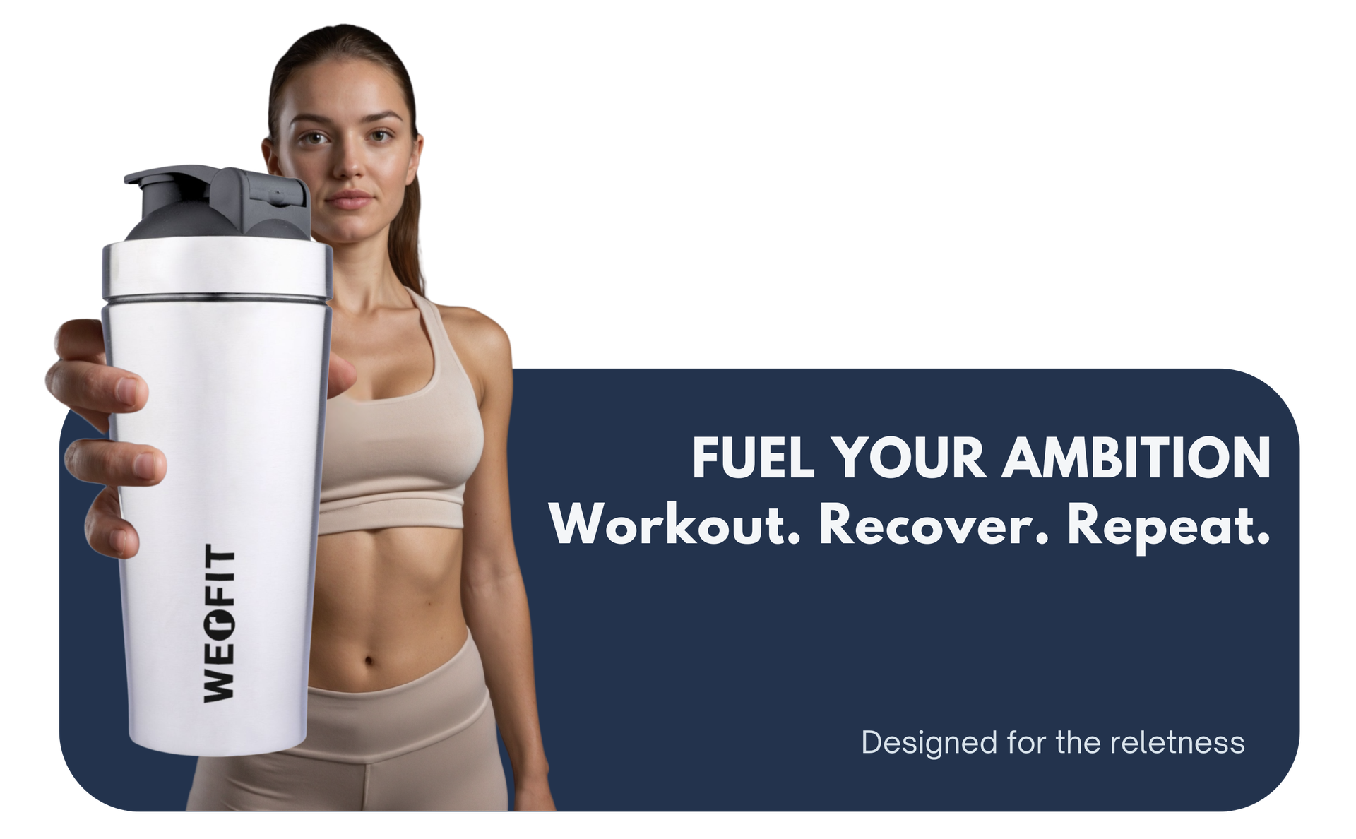 Protein Shaker Bottle | Shaker for Gym with BPA-Free, 100% Leakproof, and 700 ml Capacity, Stainless Steel Material | Gym Shaker Bottle for Men and Women