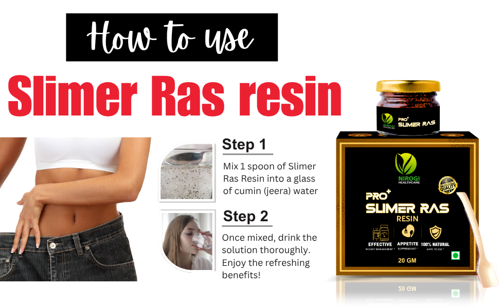 Pro Resin Weight Loss for Men & Women Natural Fat Burner, Detoxifier & Health Boost Slimming Solution (Pack of 2)