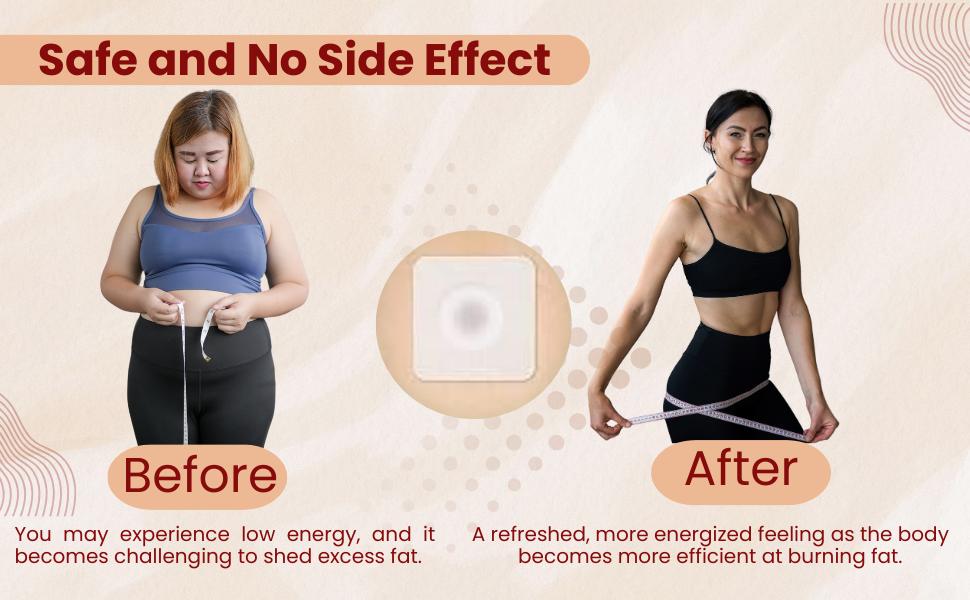 TOPLIST Slimming Patch, Magnet Weight Loss, Fat Burning, Navel Sticker for Belly, Waterproof, Pack of 1