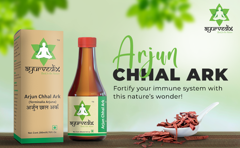 Arjun Chhal Ark 200ml Terminalia Arjuna Hydrosol Distillate