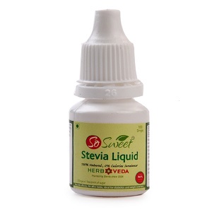 So Sweet Stevia Liquid Sugar Free Natural Zero Calorie Sweetener (Pack of 10) 1000 Drops - (100 Drops Each)