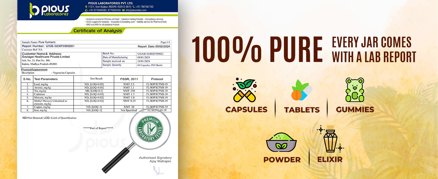 Simply Herbal 800 MG Turmeric Curcumin & Piperine Extract Capsules for Immunity | Immunity Boosters for Adults | Good for Skin & Joint Pains | Natural and Pure Curcuminoids with Bioperine, Pack of 2