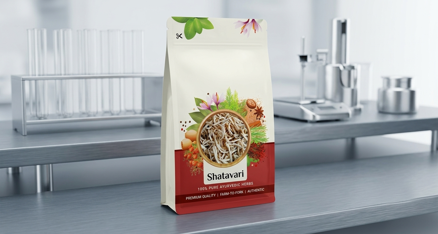 IndianJadiBooti Shatavari White (Asparagus Racemosus) | Satavar Sabut | Premium Ayurvedic Herb for Women’s Wellness, Vitality & Nutrition | Natural & Raw 250g