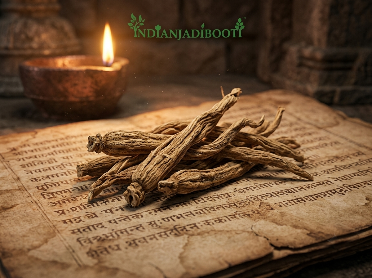 IndianJadiBooti Shatavari Yellow (Asparagus racemosus) | Natural Satavar Herb For Hormonal Balance & Reproductive Health | 100 Grams