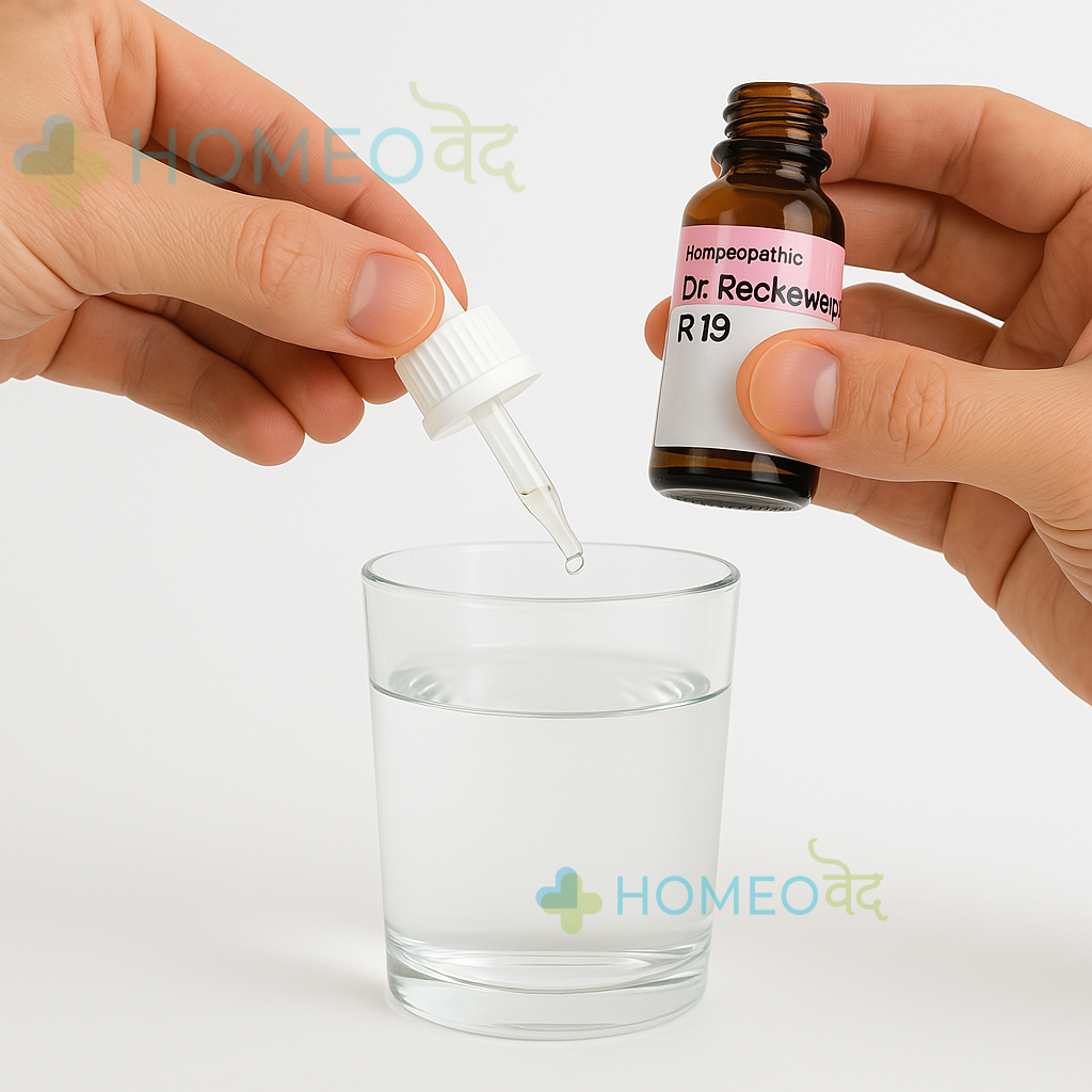 R19 Glandular Drops for Men | Homeopathic Tonic for Endocrine Health, Fatigue, Hormonal Imbalance & Male Vitality | Natural Support for Pituitary, Thyroid & Reproductive Glands | (Pack of 2)