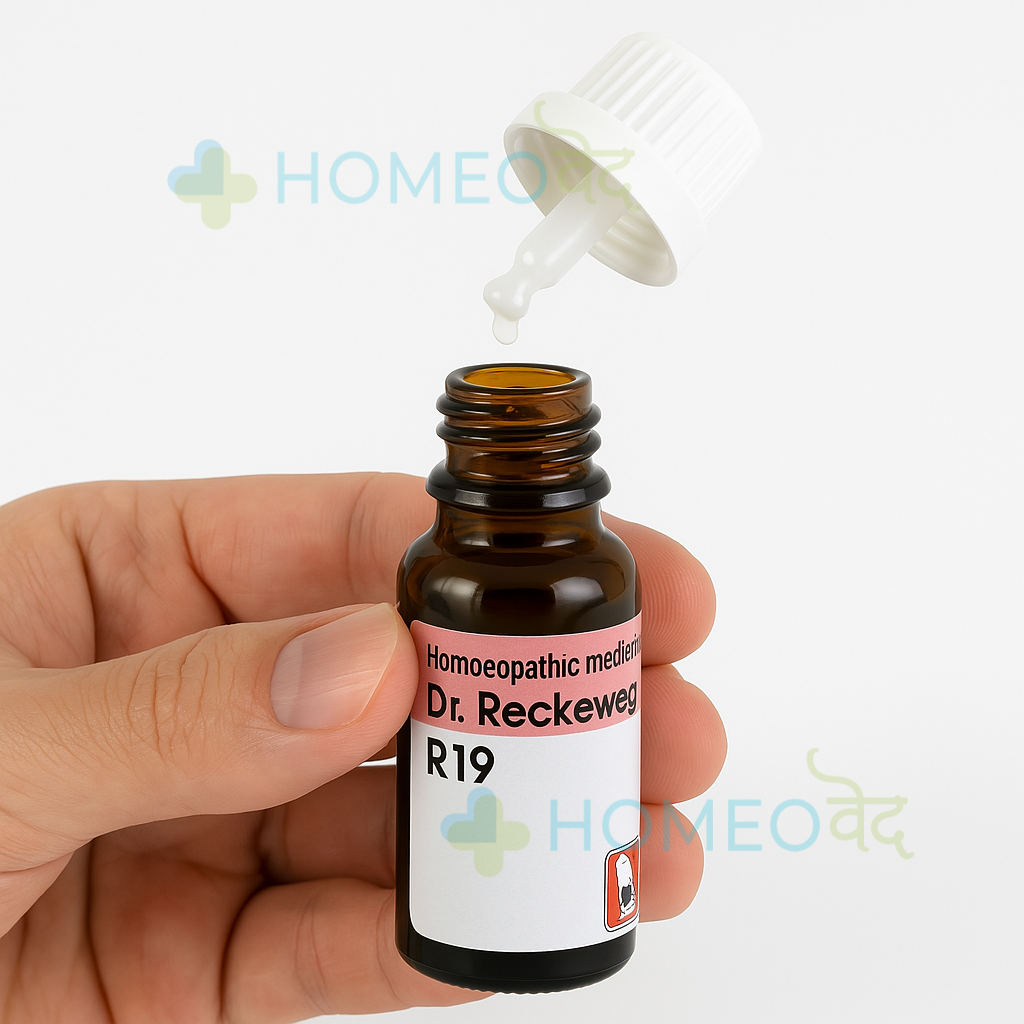 R19 Glandular Drops for Men | Homeopathic Tonic for Endocrine Health, Fatigue, Hormonal Imbalance & Male Vitality | Natural Support for Pituitary, Thyroid & Reproductive Glands | (Pack of 2)