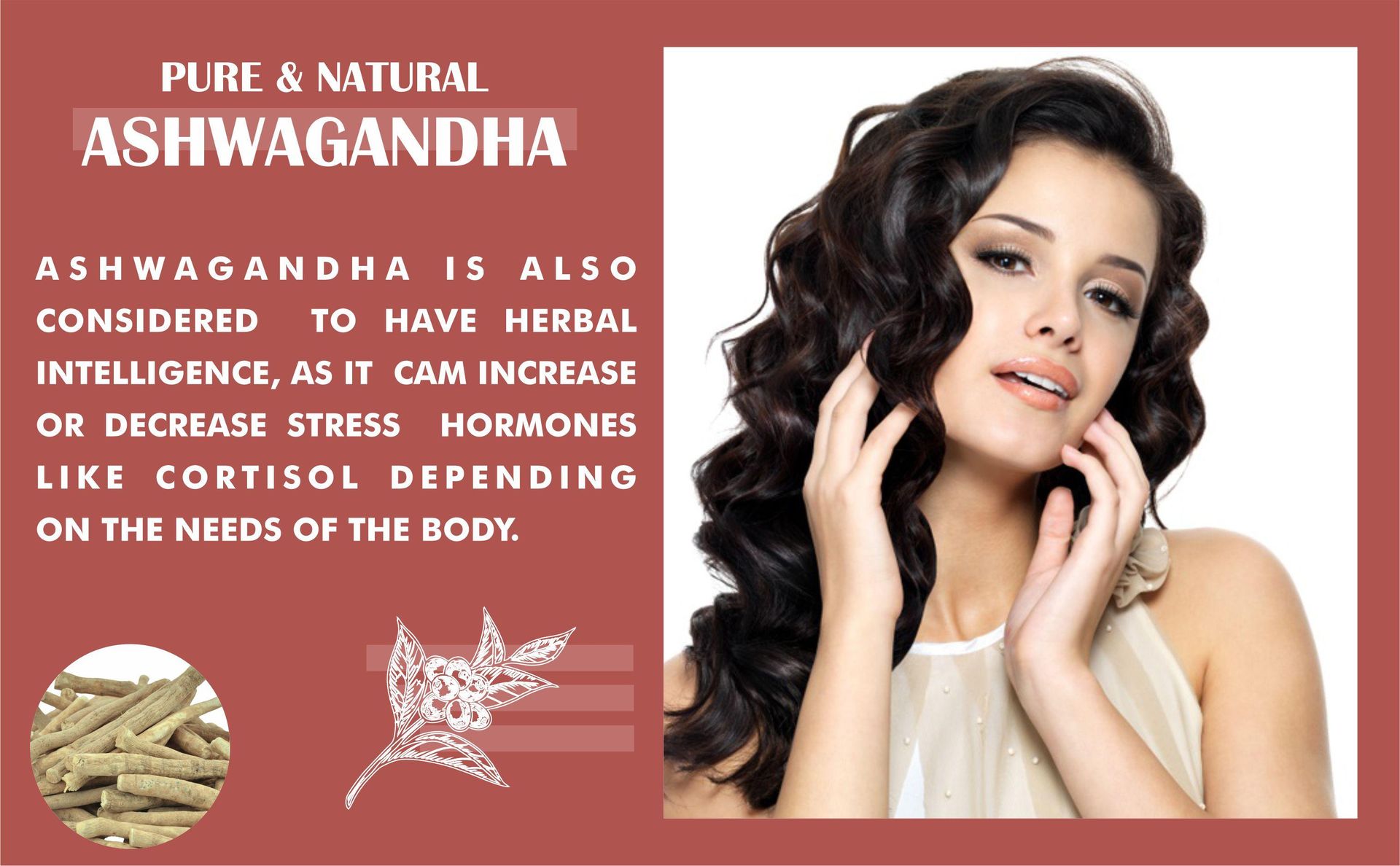 MYHERB 100% Pure Natural Organic Ashwagandha Powder || 227 Gm || Withania Somnifera || Ayurvedic Formula || Support for Stress-free Living- For Men And Women