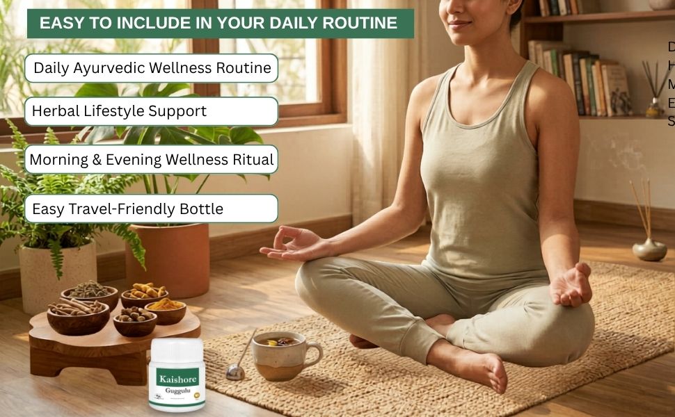 Herb Essential Kaishore Guggulu 60 Tablets, Ayurvedic Formula for Digestion