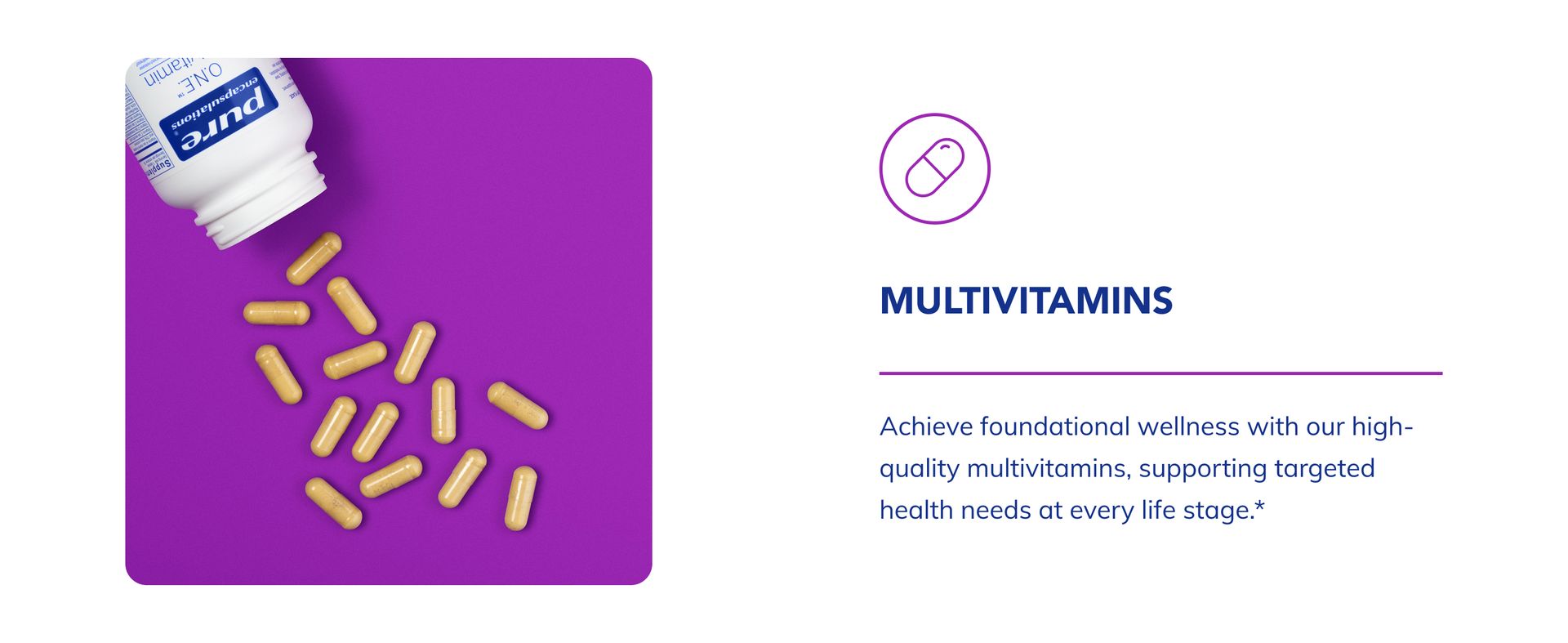 Pure Encapsulations O.N.E. Multivitamin, 30 Capsules
