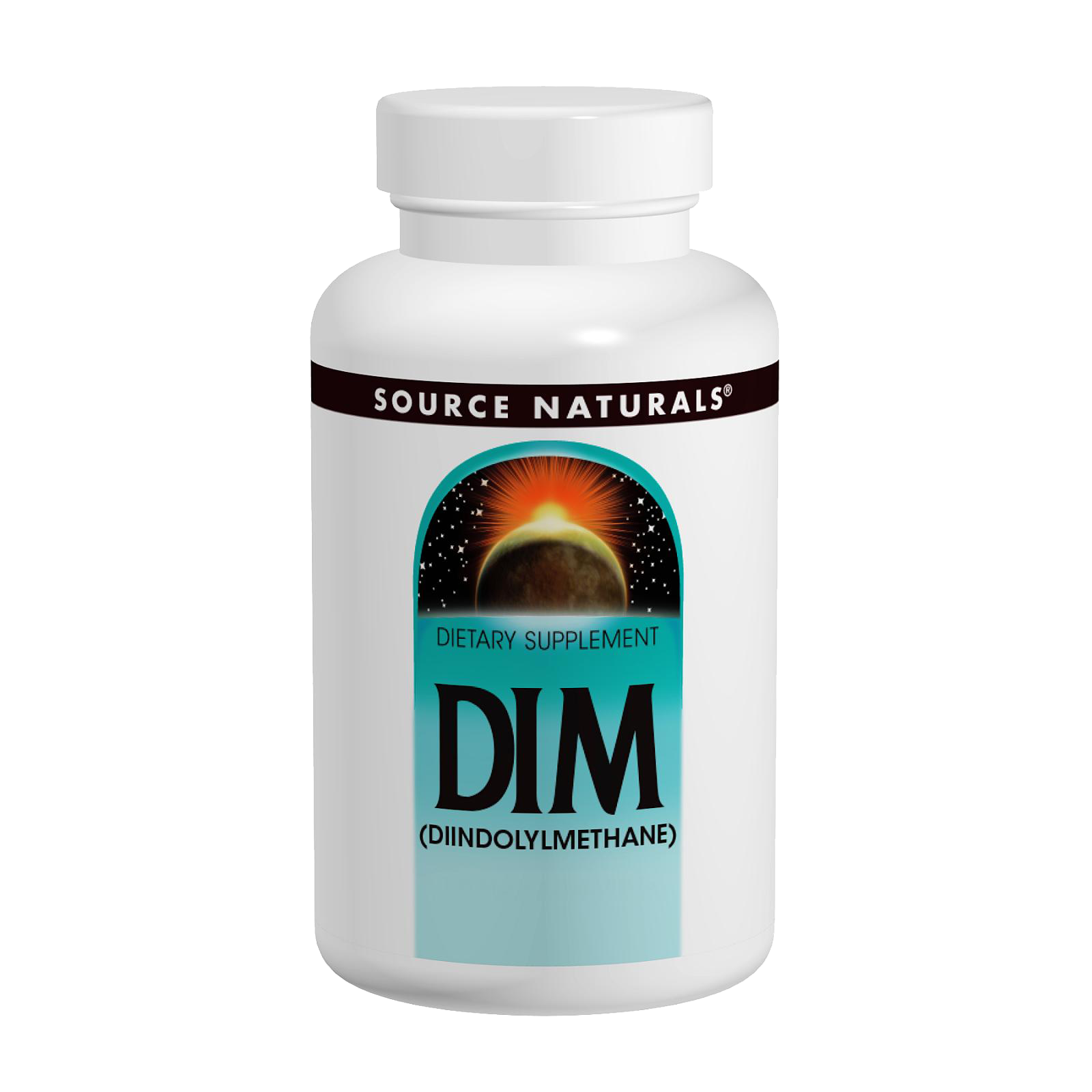 Source Naturals DIM (Diindolylmethane), 100 mg - 60 Tablets