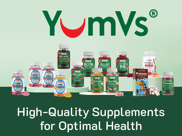 YUM-V'S B Complex Gummies with Vitamin C (70 Count, 2-Pack)
