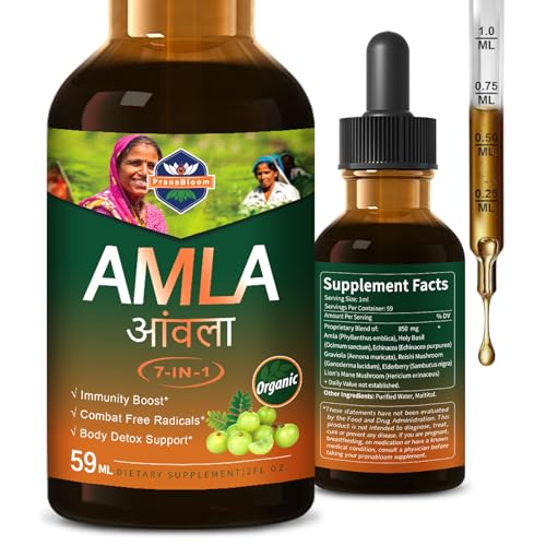 Amla Indian Gooseberry Liquid Extract Drops for Immune Support