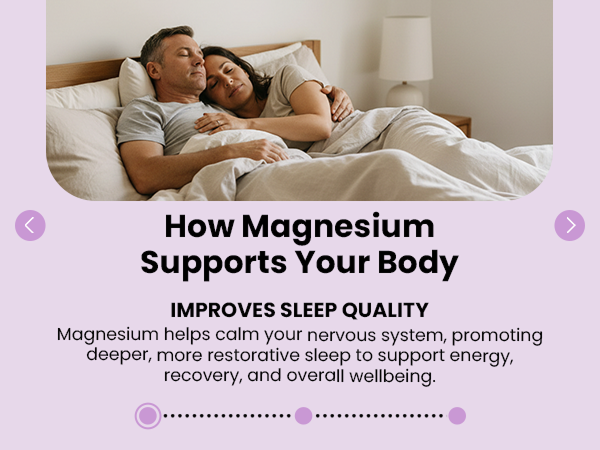 Luma Nutrition Magnesium Glycinate 1000mg Supplement - 60 Capsules