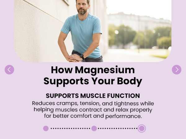 Luma Nutrition Magnesium Glycinate 1000mg Supplement - 60 Capsules