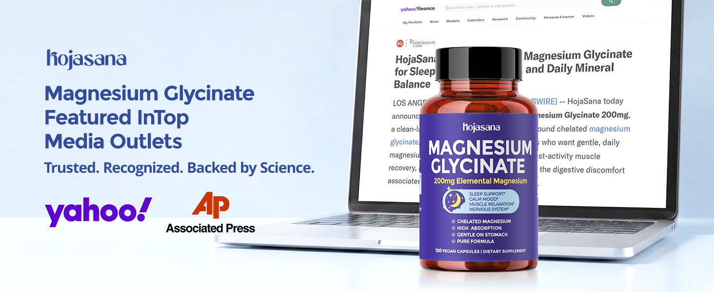 Gentle Magnesium Glycinate 200mg Chelated High Absorption 120 Capsules