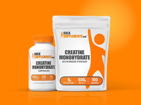 BulkSupplements.com Creatine Monohydrate Powder - Micronized Creatine Powder, Unflavored - Pure & Gluten Free, 5g (5000mg) per Servings, 250g (8.8 oz) (Pack of 1)