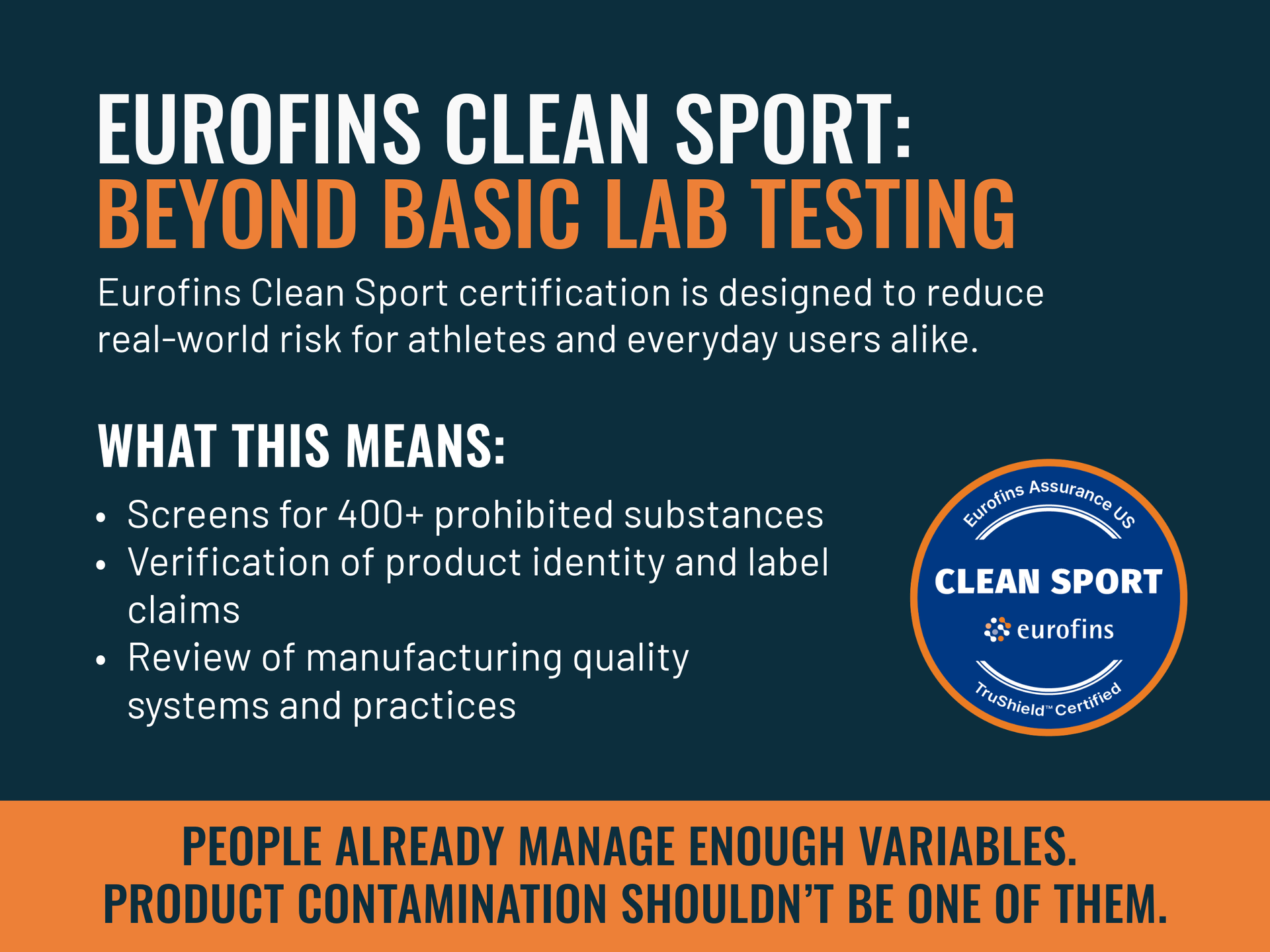 Eurofins Clean Sport Certified Creatine Monohydrate Powder - 200 Servings, 1kg, ≥99.9% Pure, Banned Substance Tested, Unflavored, Micronized