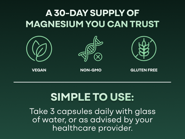 Wild Foods Magnesium Complex Supplement with 7X Forms, 90 Capsules | High Absorption, Full Spectrum, Easy Digestion | 500mg Glycinate, Bisglycinate, Malate, Orotate, Citrate, Taurate
