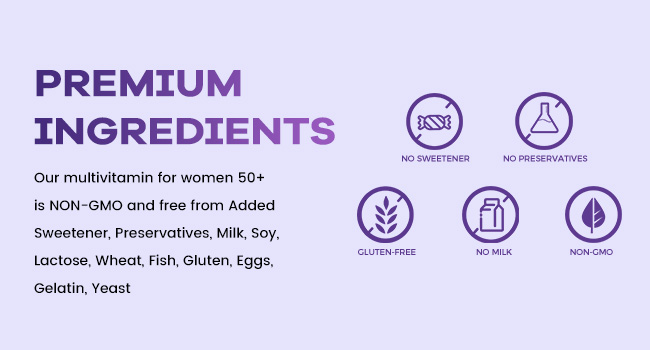 Vitamin World Ultra 360 Multivitamin for Women 50 Plus, Menopause Support