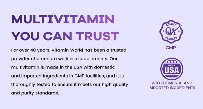 Vitamin World Ultra 360 Multivitamin for Women 50 Plus, Menopause Support