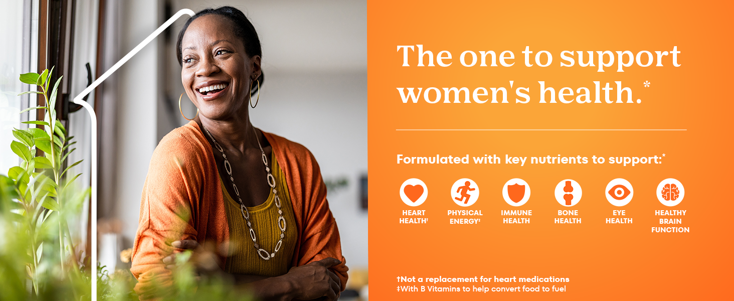One A Day Multivitamin for Women 50 and Over Tablets, Womens Multivitamin 50 Plus with Vitamins D, C, E, Zinc & Biotin, Daily Vitamins for Woman 50+, 200 Ct (Packaging May Vary)