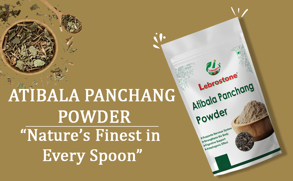 Atibala Panchang Powder | Ayurvedic Herbal Supplement for Immunity, Energy & Vitality | 100 gm