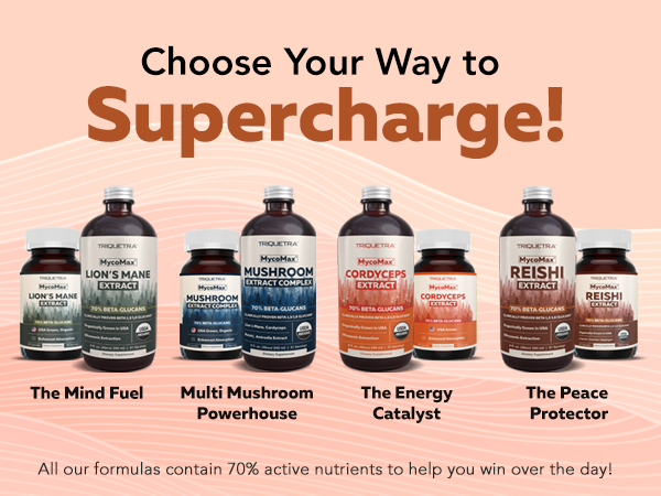 Organic Reishi Mushroom Capsules - Max Potency 70% Beta Glucans Extract