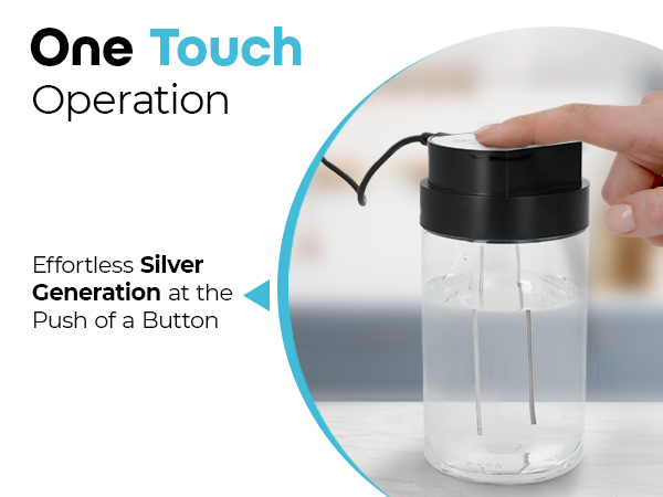 Colloidal Silver Generator Kit – 99.99% Pure Silver Wire, TDS Meter, Laser, Jar & Travel Bag – Constant Current Machine for True Nano Particles at Home