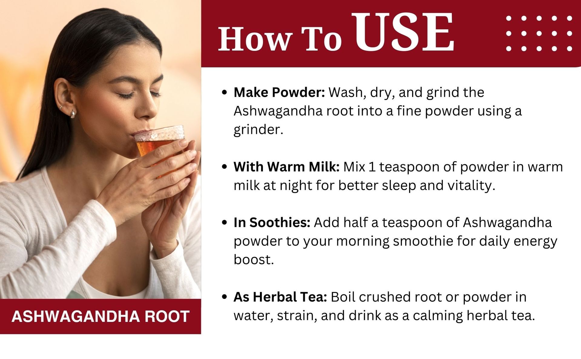 BIRJU MAHAVIR Ashwagandha Root, 1 Kg, Natural (BMKB-303)