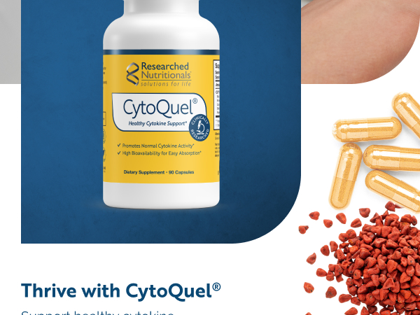 Researched Nutritionals CytoQuel Cytokine Support Supplement, 90 ct