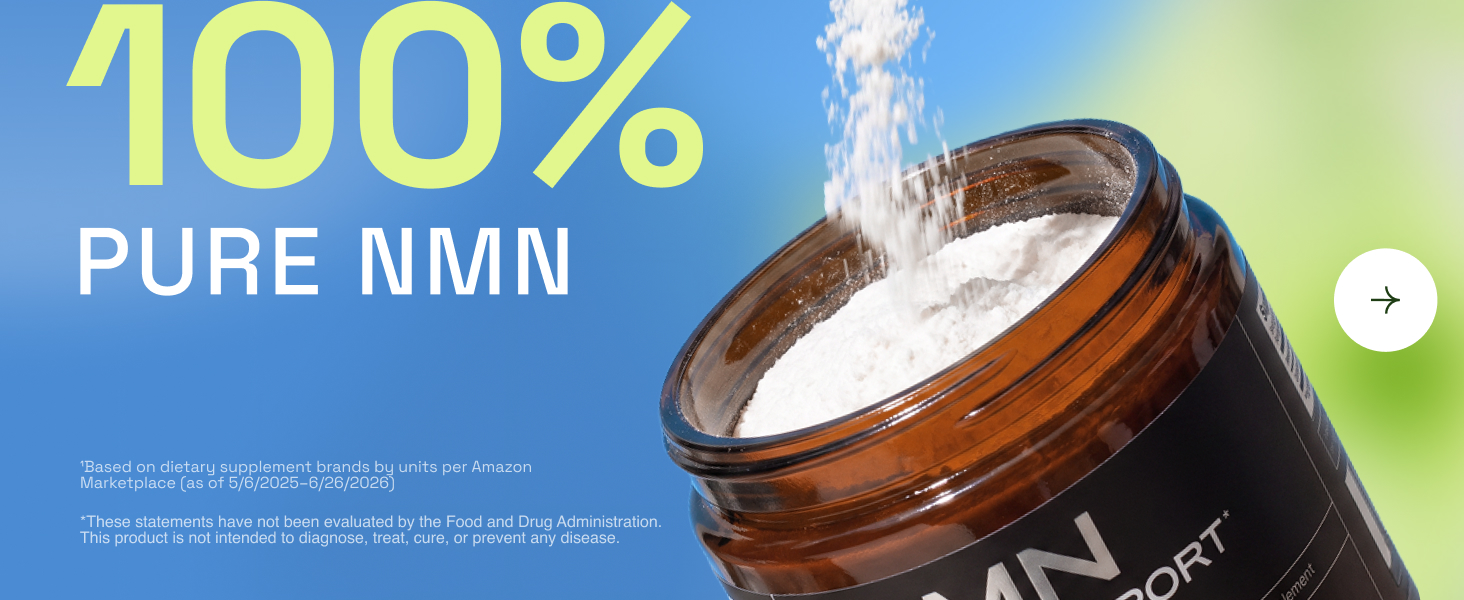Cata-Kor NMN Supplement Powder 1000 mg - Pure NMN Powder 100 Servings 105g