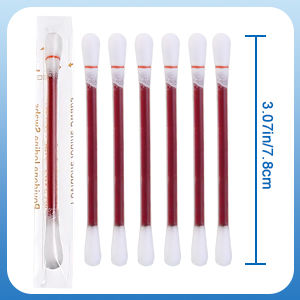 Iodine Swabs, 50 Pcs Disposable Iodine Swabs, Iodine Swabs Individually Wrapped for Nose Care, Disinfection Wound, Outdoor Medical Supplies