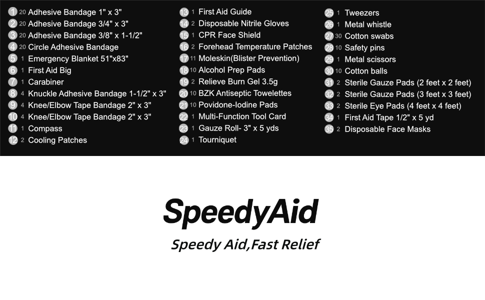 211 PCS Waterproof First Aid Kit, Emergency Supplies for Hiking & Boating