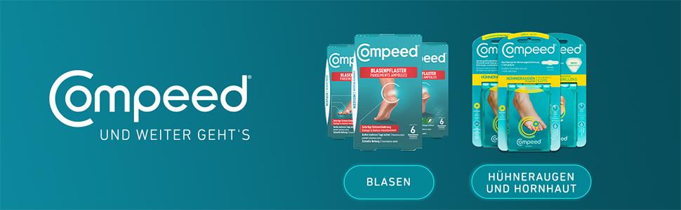Compeed Blister Plasters Medium - 12 x Transparent Hydrocolloid Plasters