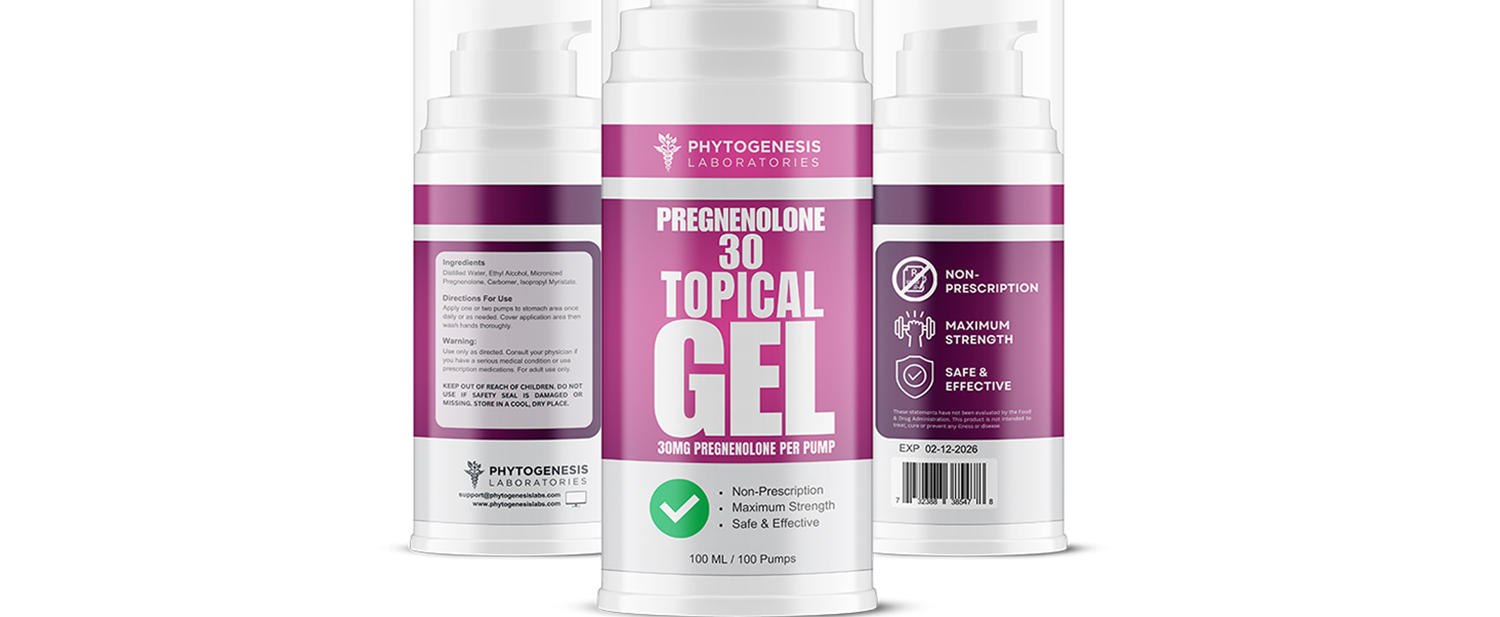 Phytogenesis Pregnenolone Topical Gel