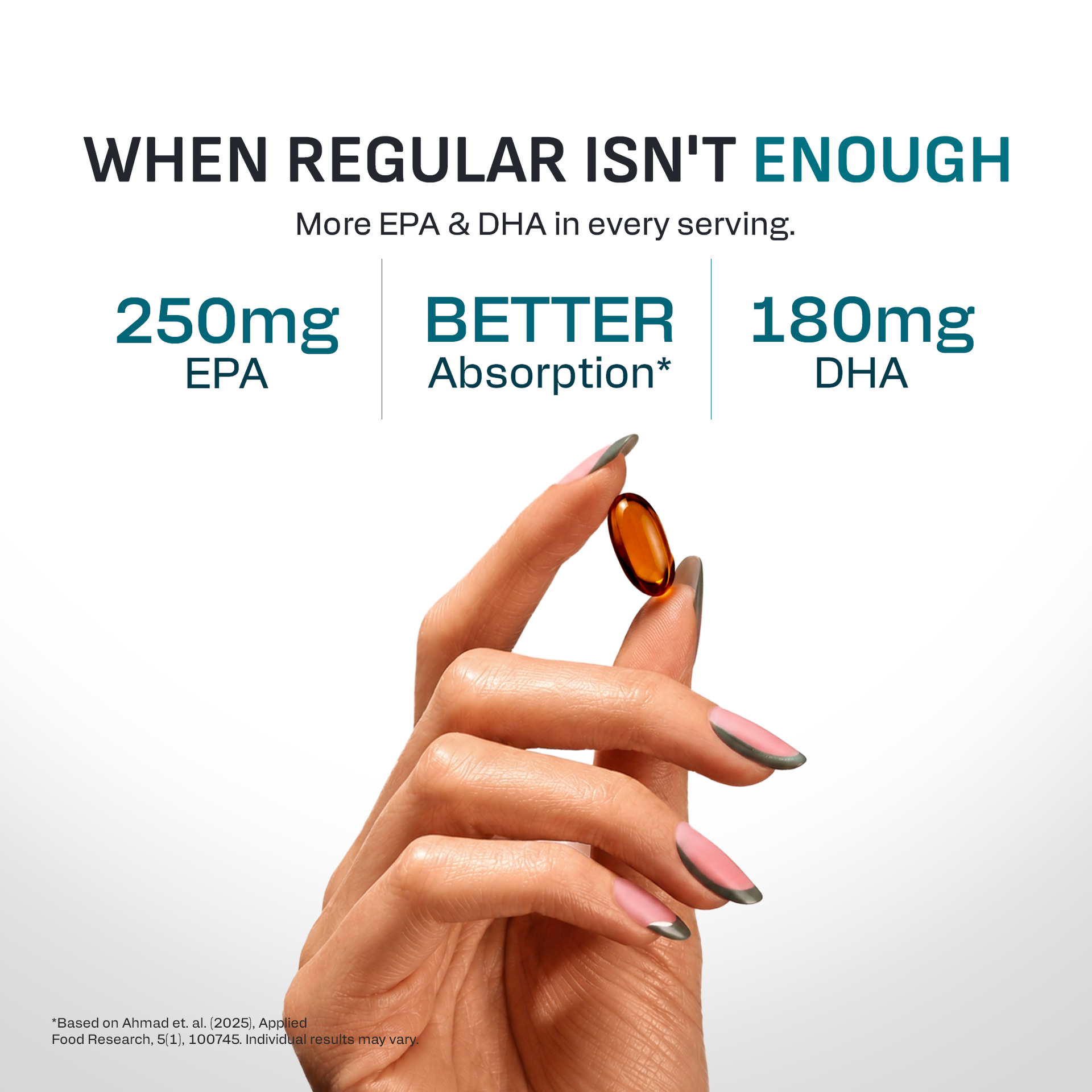 Spunge Omega 3 Fish Oil High Strength | 30 Softgels | High Strength EPA & DHA | 13X EPA & 4X DHA Absorption | Supports Heart, Brain & Joint Health | Daily Dietary Supplement