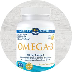 Nordic Naturals Omega 3 Fish Oil EPA And DHA | 690Mg Omega3 Support Brain, Heart Health & Immunity | Omega Fish Oil For Men & Women Lemon Flavour 60 Softgels