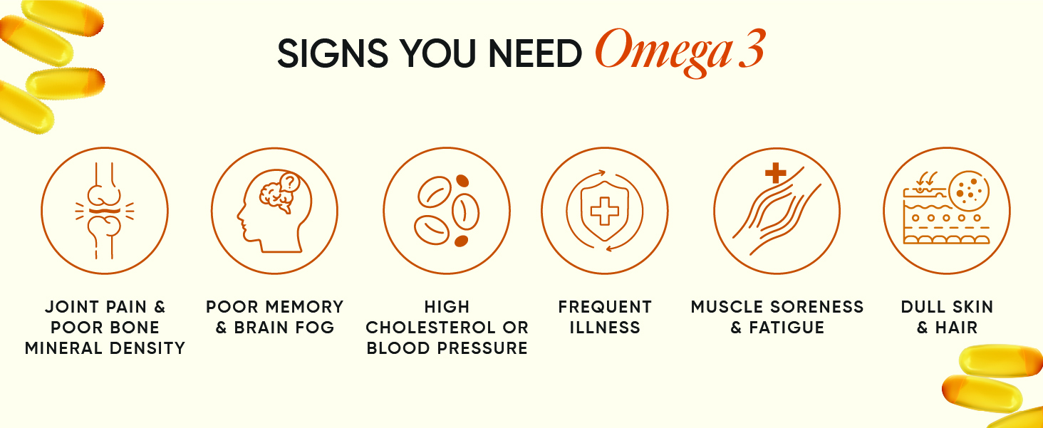Wellbeing Nutrition Slow 3x Strength Omega 3 Fish Oil Capsules | 1500mg with EPA 612mg, DHA 408mg & Curcumin for Men & Women | No Fishy Burp | For Brain, Heart, & Joint Health, 60 Softgels