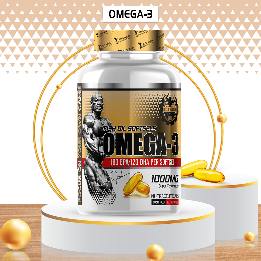 Dexter Jackson Omega-3 1000Mg (90 Softgels)