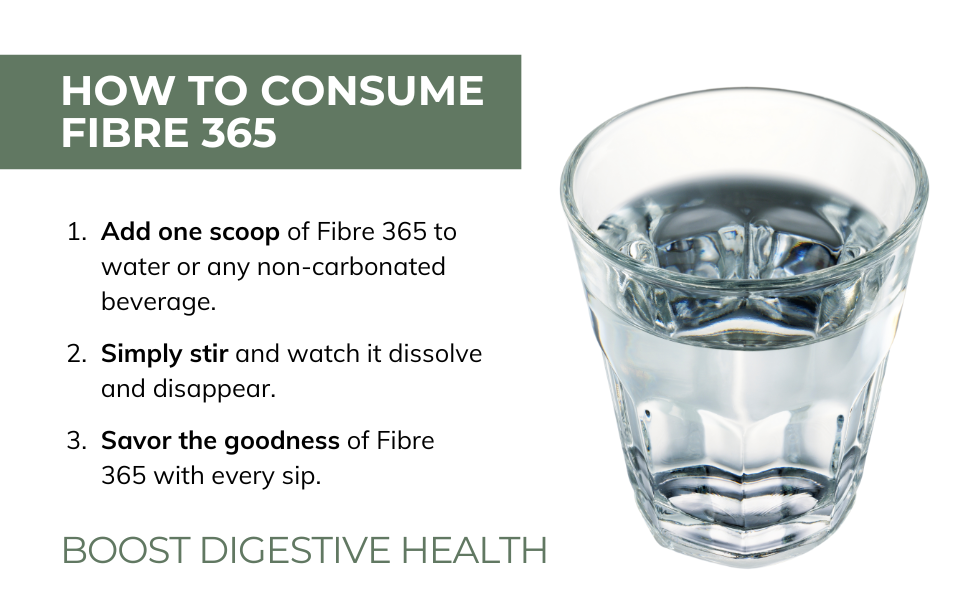Fibre 365 Daily Fiber Supplement Powder (70g) Supports Gut Health Helps Relieve Bloating Gas Constipation & Acidity Psyllium Husk