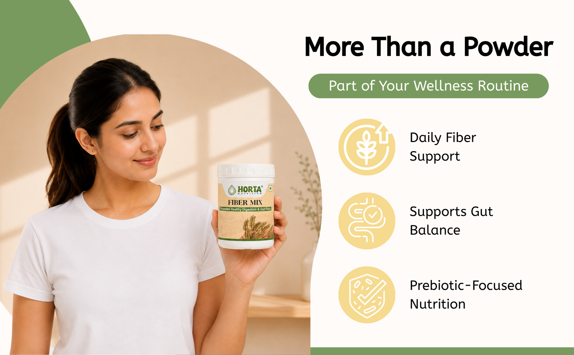 Fiber Mix | 250g | Daily Plant-Based Fiber & Prebiotic Support | Promotes Healthy Digestion & Gut Balance | Natural Seeds, Grains & Herbal Blend for Wellness