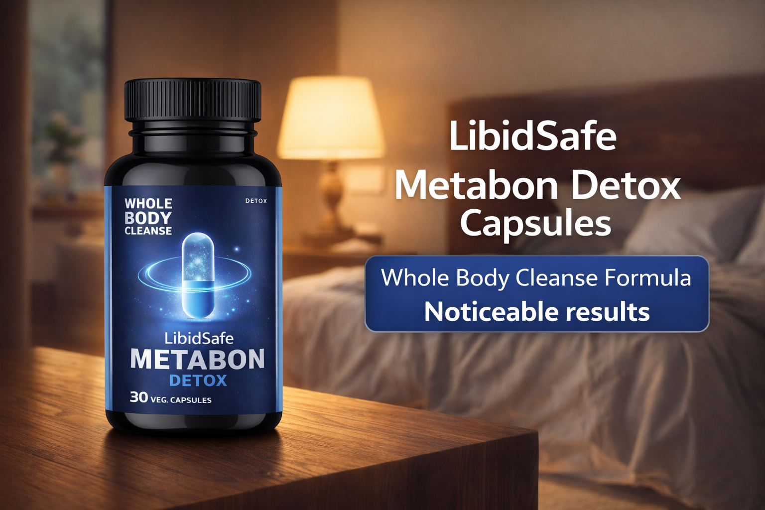 Premium Metabon Detox Capsules – Metabon Whole Body Cleanse Formula with Improved Absorption and Natural Ingredients for Effective Detoxification and Improved Energy Levels
