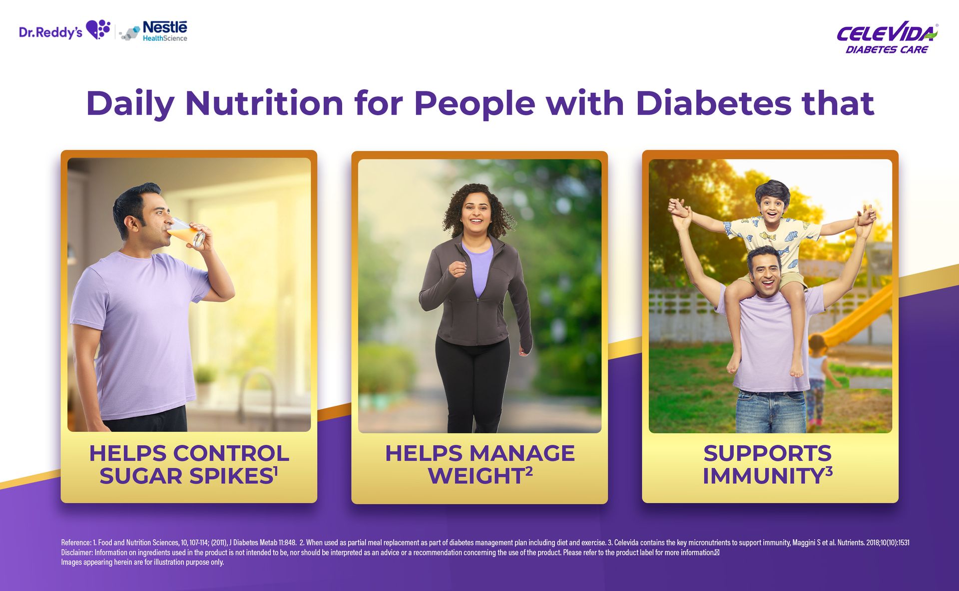 Celevida Diabetes Nutrition I Clinically proven I Helps in 24-Hr Sugar Control I Kesar Elaichi Flavor 400g Powder I Plant based protein & Dual blend high fiber I No Added sugar I By Dr. Reddy’s Nestle Health Science I Tin pack
