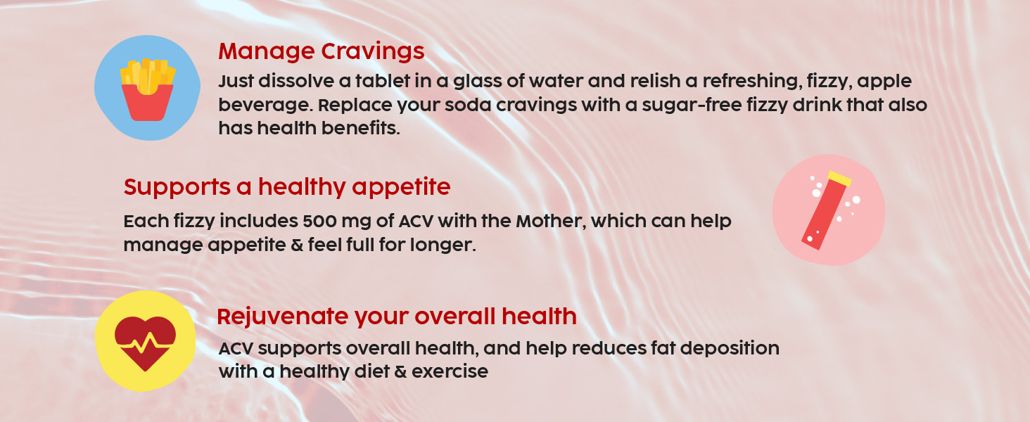 PLIX - THE PLANT FIX Apple Cider Vinegar Effervescent | With Mother ACV | Vitamin B6 & B12 | Pack of 1 (Lemon Masala), 15 Tablets | No Added Sugar | Easy to Carry & Consume