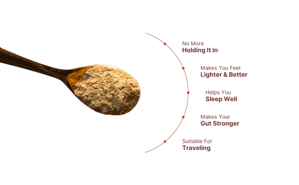 20+ Ayurvedic Herbs Gut Cleanser (100 gm) - Specially Formulated with All Natural Ingredients for Perfectly Clean Skin | Handmade with Love - Gut Health and Constipation