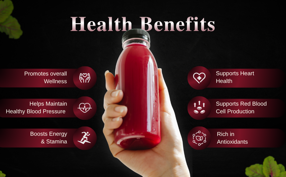 Organic Beetroot Powder 200g | Superfood Drink Mix | Rich in Natural Nitrates | Supports Energy & Stamina | Ideal Pre Workout Drink | Lab Tested | For Men & Women