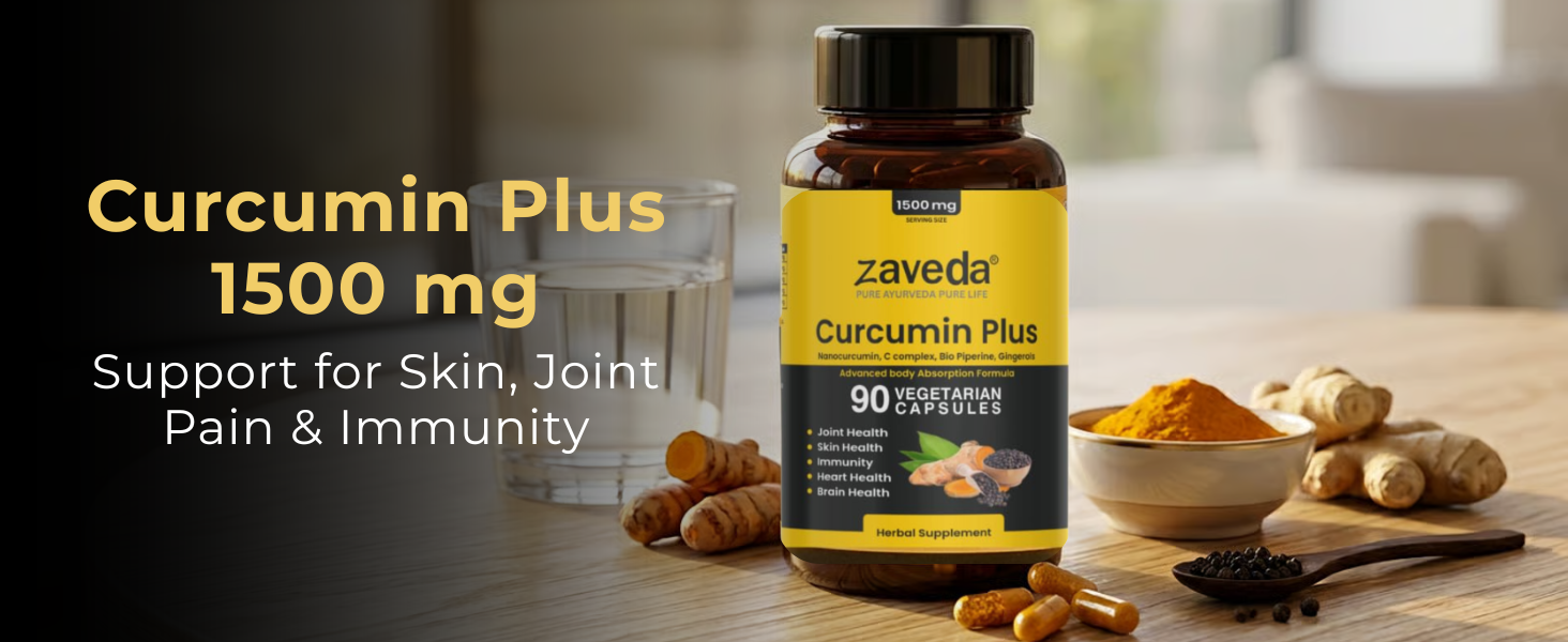 Curcumin Plus 1500 mg, 90 Veg Capsules