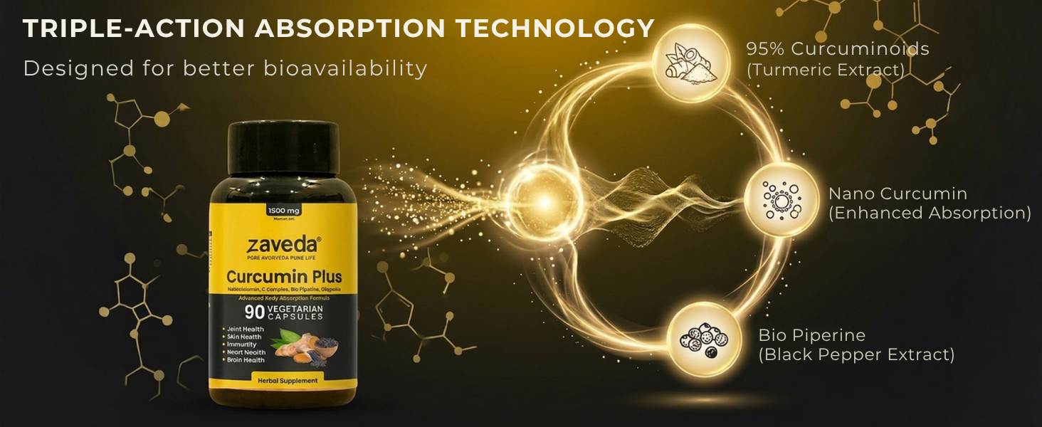 Curcumin Plus, 60 Veg Capsules